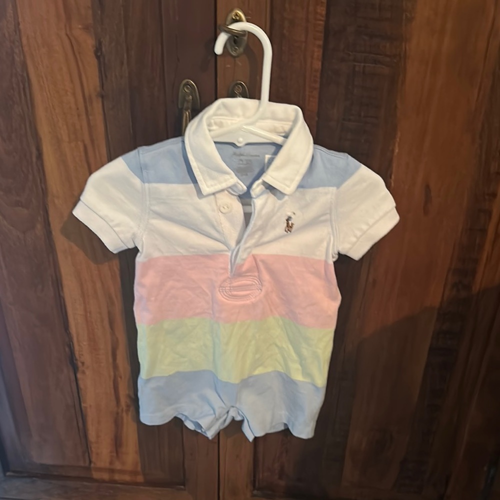 Polo by Ralph Lauren Classic White and Blue Polos